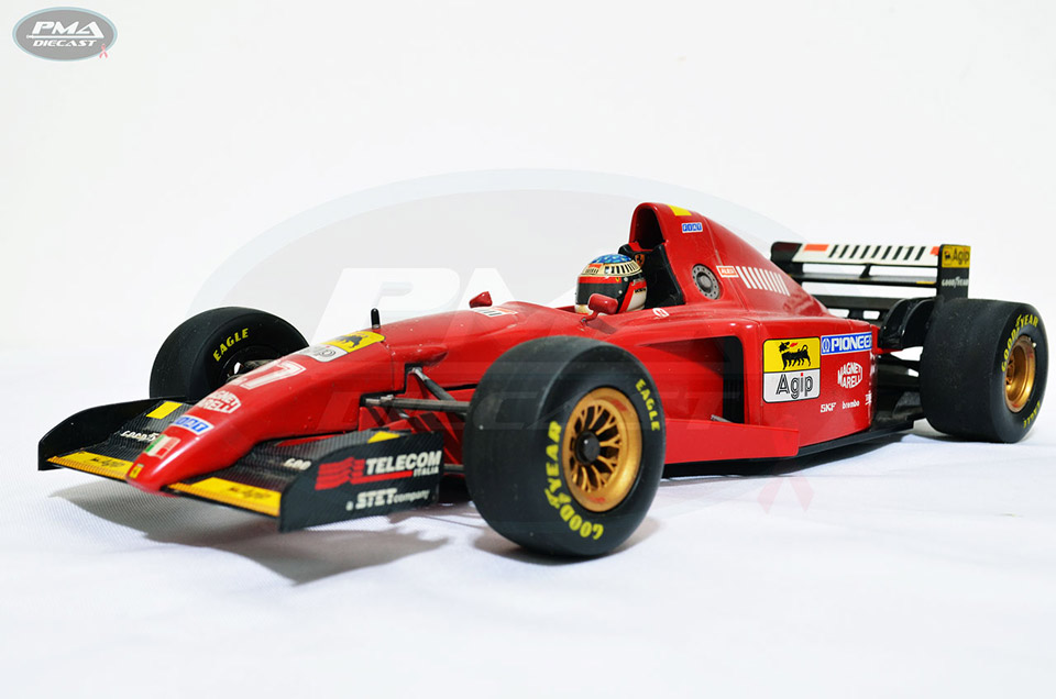 JEAN ALESI 1995 FERRARI 412T2 1:18